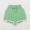 Child Girl Summer Knit Bloomers Misha and Puff Baby Lovey Shorts For Pop Corn Ball Blommer Toddler Bottoms 210619