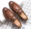 Oryginalna skóra Luxurys Buty Handmade Black Mens Loafers Tassel Mężczyzna Designer Dress Buty Ślubne Mokasyn Party Obuwie