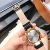 2021 Womens Modern Analog Quartz Watch With Goldtone Case Ladies RhinestoneInset Buzel Ratina a marca de luxo Montre de Luxe Leath5013288