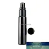 Kleine Cosmetische Perspomp Fles Glas Liner Zwart Lucifuge Parfum Vulbare Electroplate 10 ml Spray Injecties 50 stks / partij