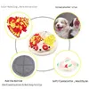 Animal de estimação lento alimentador cão brinquedos tapfle esteira pad o cobertor q uq foraging habilidades treinamento de treinamento de alimentação tapete tapete filhote de cachorro training quebra-cabeça brinquedo 210915