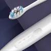 Dr.Bei E0 Sonic Electric Toothbrush Recarregável Ultrasonic 3 Modos Limpeza IPX7 À Prova D 'Água Portátil Dente Limpador - Branco