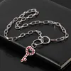 Designer Naszyjnik Kobiety Hip-Hop Punk Styl Drut Kolczasty Brambles Link Chain Choker Gifts dla przyjaciół Collares de Moda