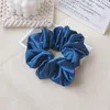 8st 6-6.5 '' stora satin kvinnor hår scrunchies franska grace slät silke stor storlek bobble hår scrunch hög kvalitet silke h 181 Z2