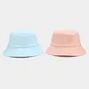 7 Macaron Solid Colors Simple Bucket Sun Cap Studenter Par Fisherman Tide Hat Spring Summer Fall Outdoor DB620