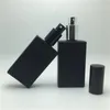 DH Ücretsiz 30 adet 50 ml Siyah Cam Perfum Sprey Şişesi İnce Mist Püskürtme Paketi 3 Uçucu Yağ Kimyasal Parfüm Atomizer Konteyner