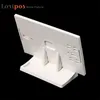 Горизонтальный вертикальный пластик A6 White Menu Stand Holder Wedding Photo Holder может стоять на стола