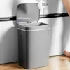 Broyeurs de déchets alimentaires 14L automatique sans contact intelligent capteur de mouvement infrarouge poubelle cuisine poubelle poubelles pour la maison Room9955128