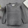 Autumn Kids Boys Girls Long Sleeve Knit Sweater Winter Children Clothing Baby Rabbit Pullover Sweaters 210521