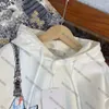 1639 White with white with miúdos luxuosos de luxo + calças sets di impressão crianças outono de manga longa tracksuit vestuário conjunto meninas suétershirt desgaste tamanho 100-150