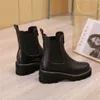 2022 New Beaubourg tornozelo Botas Mulheres Moda Martin Botas Designer Inverno Botas de Couro Top Qualidade Com Caixa Tamanho US 5-10