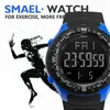 Montre de sport pour hommes 5bar étanche Smael Watch s Shock Resist Cool Big Men Watches Sport Military 1342 Led Digital Wrsitwatches Q0524