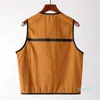Осенняя куртка Многофункциональный Жилет, оснаренный карманный жилет Zipper All-Match Watchoats 5 Цветов M-2XL