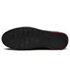 2020 Novos Sapatos Casuais de Couro Real Flats Formal Dress Shoes Nonslip Slip On Black Mens Locais Respirável Calçado Masculino