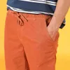 Letnia odzież farbowana szorty kolana męska plus rozmiar vintage spodnie sznurek sj130714 210716