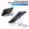 Mini supporto per telefono pieghevole magnetico flessibile in metallo portatile allungabile per tablet PC da scrivania supporto mobile rotazione di 360 gradi staffa magica per auto