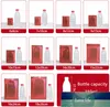 Hurtownie 100 sztuk Płaskie Dolne Matowe Czerwona Folia Aluminiowa Bags Zipper Capsule Capsule World Porady Porady Kosmetyki Pomadki Torby Fabryczne Cena Expert Design Quality