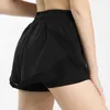 Breathable quick-drying sports shorts for women Summer Anti-exposure yoga shorts stretch slim running fitness pants for women