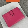 4color Brand designed card holder cow leather Money Clip Litchi grain business wallet 10cm*7.5cm with retail box #0510