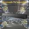 Kina domowa Montowana naściennym Głośnik Bluetooth Box TV Komputer SoundBar Echo Wall Soundbox HiFi Stereo Subwoofer Music Center Audio