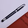 Ballpoint Pens Silver Black Monte Roller Ball Pen с пополнением школьного офиса поставляется высокое качество для друга подарка 089076667