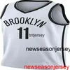 Ucuz Özel Kyrie Irving #11 Beyaz 2019-20 Swingman Jersey Dikişli Erkek Kadın Gençlik XS-6XL Basketbol Formaları