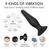 NXY Sex Anale Speelgoed Phanxy Butt Plug Set Dilator Buis Grote enorme Toy Vibrator Vibrating Ass Gay Cork Silicone voor Man Dames Producten 1201