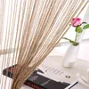 1 * 2 M Glitter String Tür Vorhang Perlen Raumteiler Perlen Fransen Fenster Panel Teiler Home Decor Kreative drapieren Zimmer Dekor 210712