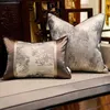 クッション/装飾的な枕のシルクとサテンの生地の中国のモダンな高級スタイルの家のソファクッションカバー枕カバーリビングのためのコアなし