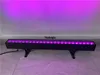 2 قطع داخلي 24 * 10 واط rgbw قطاع الجدار غسل ضوء 4in1 inground led غسل ضوء المرحلة