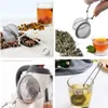 Kitchenware Accessories Tools Tea Infuser 304 Stainless Steel Sphere Mesh Strainer Coffee Herb Spice Filter Diffuser Handle Ball