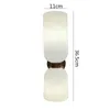 Nordic LED Wall Lamps Tricolor Glass Bedroom Bedside Lamp Living Room Background Corridor Foyer Creative Sconce Light Fixture bathroom