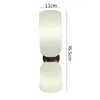 Nordic LED Lâmpadas de Parede Tricolor Vidro Quarto Bedside Lamp Sala de estar Fundo Corredor Creative Sconce Light Light Bathroom