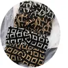 2Colors Luxury Designer 3D Logo Bandons Black White Brand LETTRE IMPRESSION PRINT ÉLASTIQUE POUR LES FEMMES ET HOMMES BANDES DE CHEVEUR DE LA MODE FOR1224952