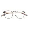 Fashion Sunglasses Frames Glasses Simple Ultra-Light Metal Male Full Rim Frame To Make Big Face Thin-Looked Optical