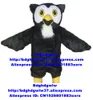 Maskottchen-Kostüme, schwarzes langes Fell, Eule, Eulen-Maskottchen-Kostüm für Erwachsene, Zeichentrickfigur, Outfit, Anzug, Verkaufsleistung, wettbewerbsfähige Produkte zx197