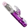 Dual Motor Thrusting Rotary Rotating Rabbit Vibrator Waterproof Anal Dildo G Spot Clitoris Stimulator Sex Toys for Woman7726003