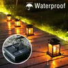 Lanterna solar pendurado fada corda luz LED pátio ao ar livre jardim decoração lâmpada - starlight