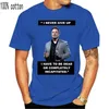 Camiseta Elon Musk I Never Give Up Camiseta de manga corta S 5Xl Camisetas para hombre