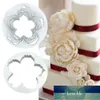 Caketools 4 stks / set Peony bloemblaadjes bloem plastic pasta set suiker fondant