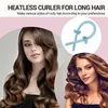 Coiffeurs de cheveux sans chauffage pour les cheveux longs Silk Curls Boucons sans thermosités Curling Ribbon Rouleaux Flexi Tod With Hairpin9895086