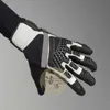 Locomotive Downhill Bike Rev Sands 3 Vented Geniune Leather Gloves Motocross Motorcycle Mountain Bicycle Black Red Glove H1022