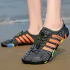 Men Water Shoes Summer Barefoot Five Fingers Shoes Beach Seaside Socks Slippers Swimming Aqua Shoes Fitness Sports Sneakers Grey Y0714