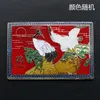 10pcs Chinese style Cloisonne Enamel Fridge Sticker Refrigerator Magnets Ethnic Icebox Stick Christmas Business ideas Gifts
