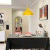 Macaron Hout Hanglamp Lamp E27 Restaurant Aluminium Hanglamp Living Dinning Kamer Bar Modern Hanglamp Kleurrijk