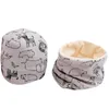 Nieuwe Mode Baby Cap Set Cartoon Owl Stars Head Cover Spring Warmeck Collar Kids Mutsen Sets Katoenen Kinderen Hoeden Sjaal