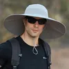 Unisex Güneş Şapka Kova Cap Geniş Ağız UV Koruma Balıkçılık Kamp Safari Açık Hızlı Kuruyan Güneş Koruyucu Balıkçı Kadın Erkek Caps