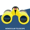 Télescope jumelles Ly enfants Mini simple et Double Tube détachable haute définition mise au point jour jouet cadeau
