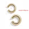 Vintage Simple U-shaped Ear Cuff Non Pierced Clip Earring Screw Back Trendy Punk Clip-ON Earrings Women Jewelry