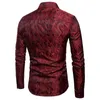 Ethnic Clothing African Camouflage Men Long Sleeve Fashion Dashiki Bazin Rich Print Tops Adult Plus Size Casual Fit Shirts Costume319h